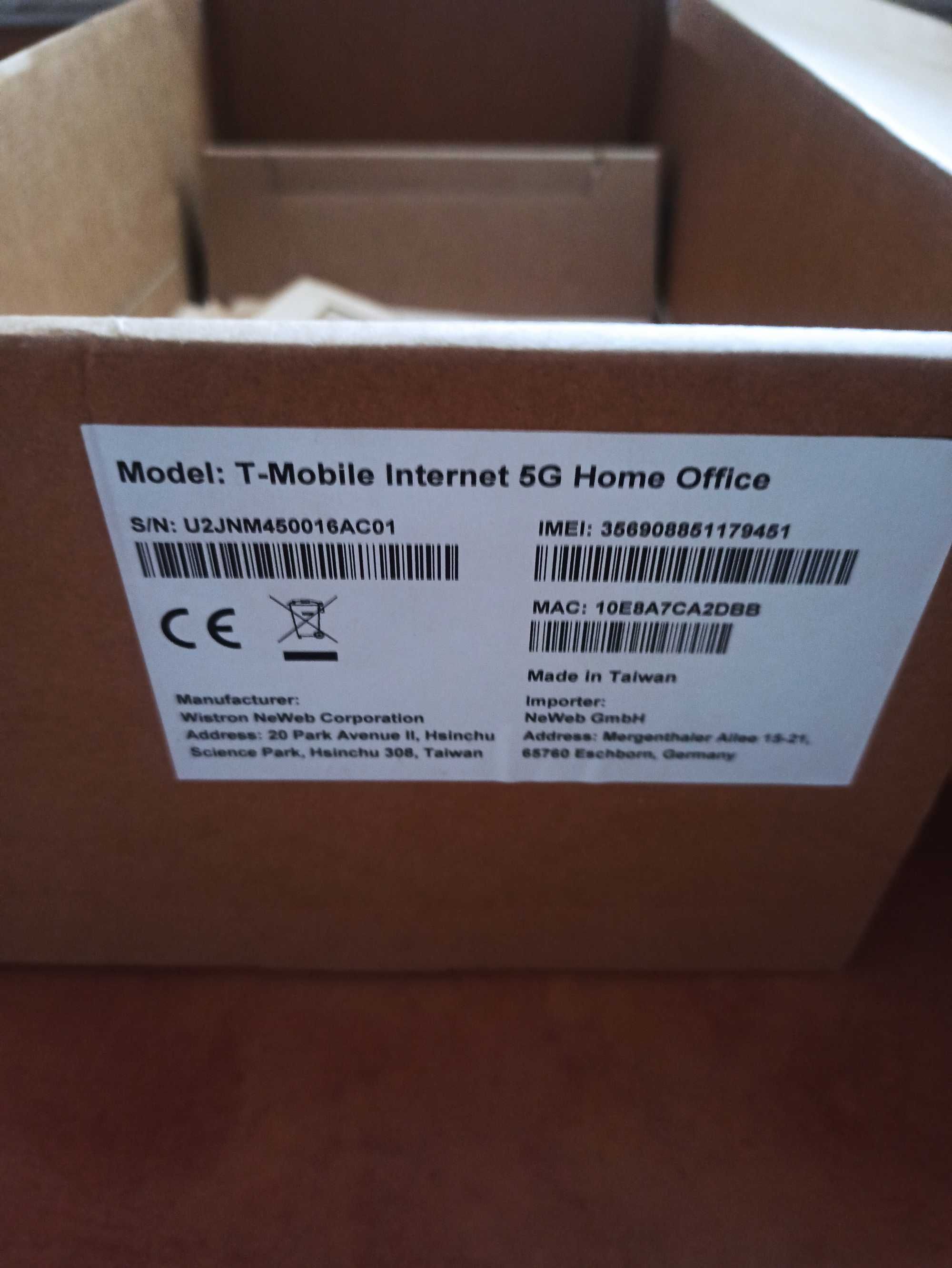 Sprzedam router z anteną zewnętrzną T-mobile Home Office Box  5G