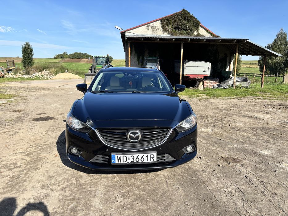 MAZDA 6 2.2 DIESEL, automat, bogate wyposażenie