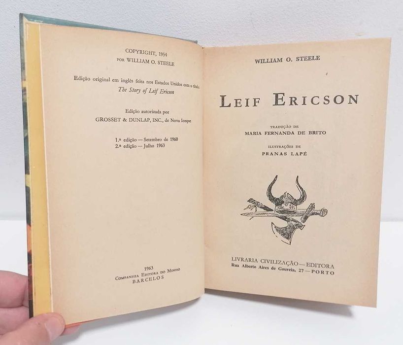 Leif Ericson - O Viking, de William O. Steele