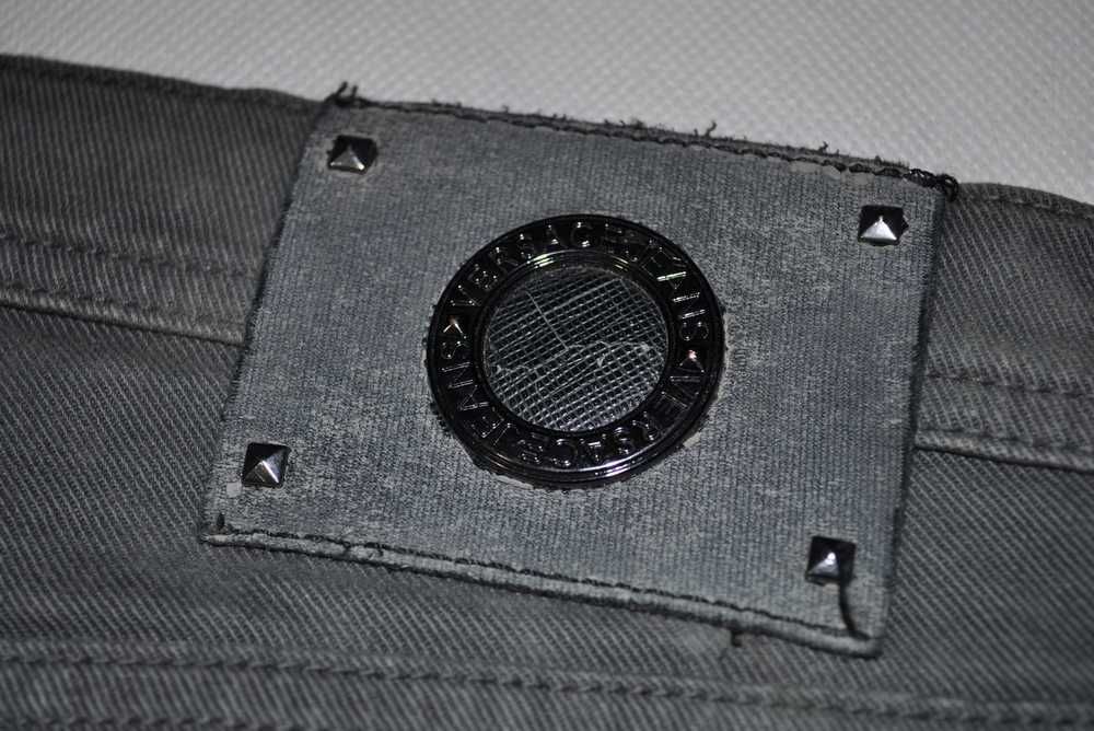 VERSACE JEANS L 86cm 34/36 męskie spodnie jeansowe slim stretch s6v