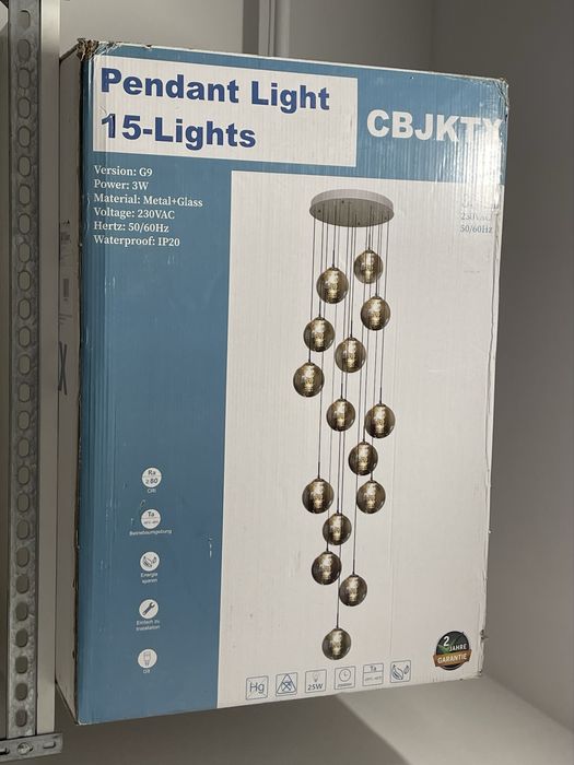 Lampa sufitowa. Lampa wiszaca. Źyrandol. Regulowana dlugosc.