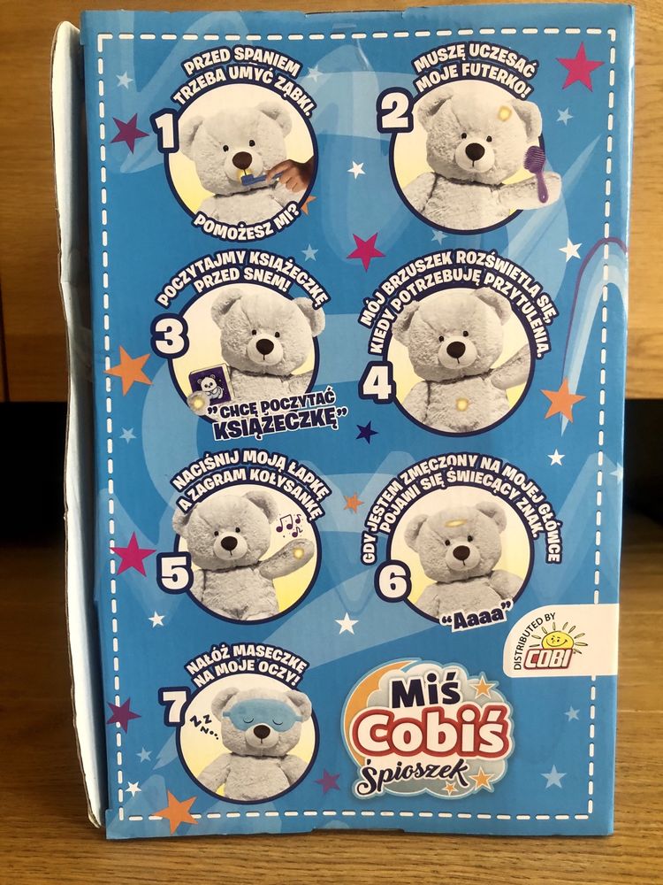 Miś Cobiś, Śpioszek, maskotka interaktywna