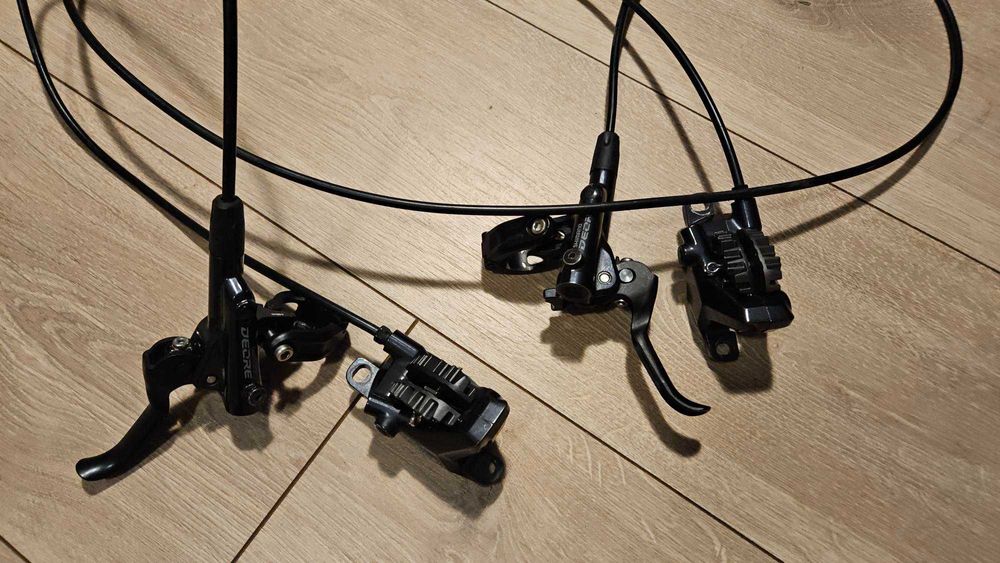 Hamulce tarczowe hydrauliczne Shimano Deore BR-M6100 + klocki XTR