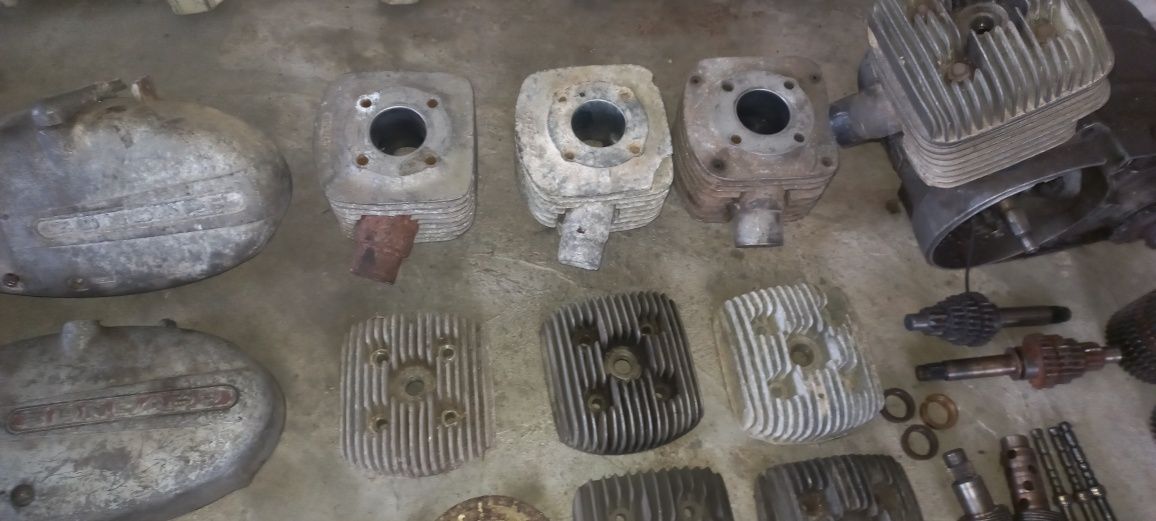 Motor zundapp 4 turbina peças