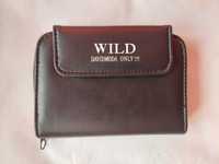 Piękny,duży portfel marki "WILD" Czarny