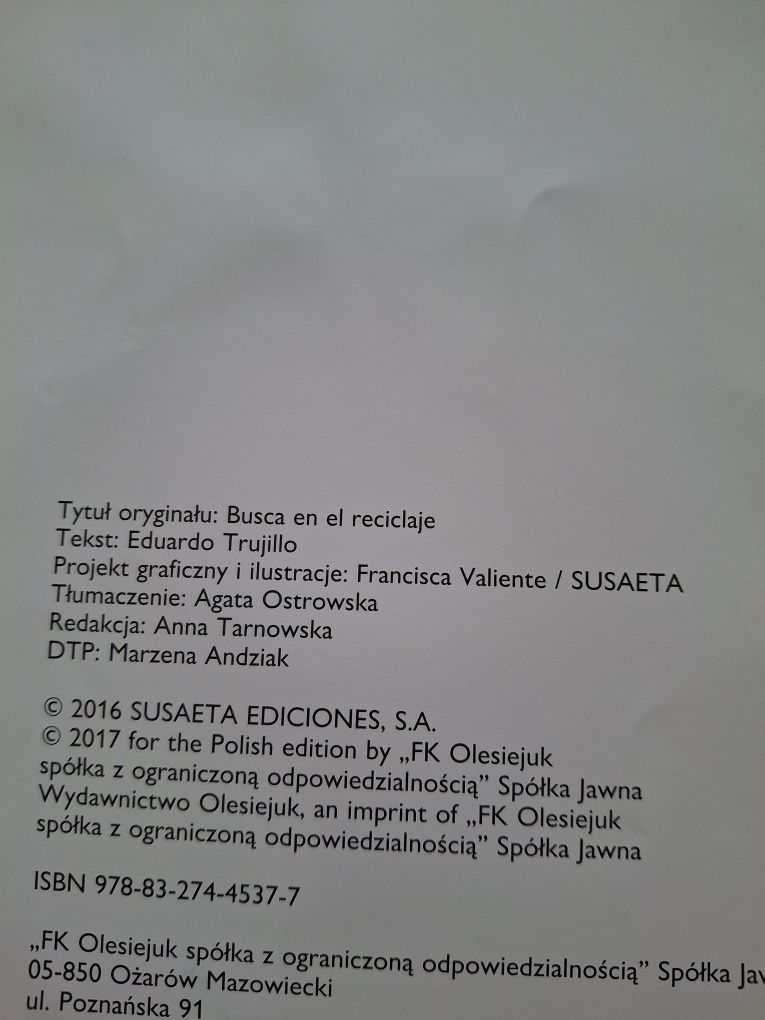 Poszukiwacze na tropie RECYCLING