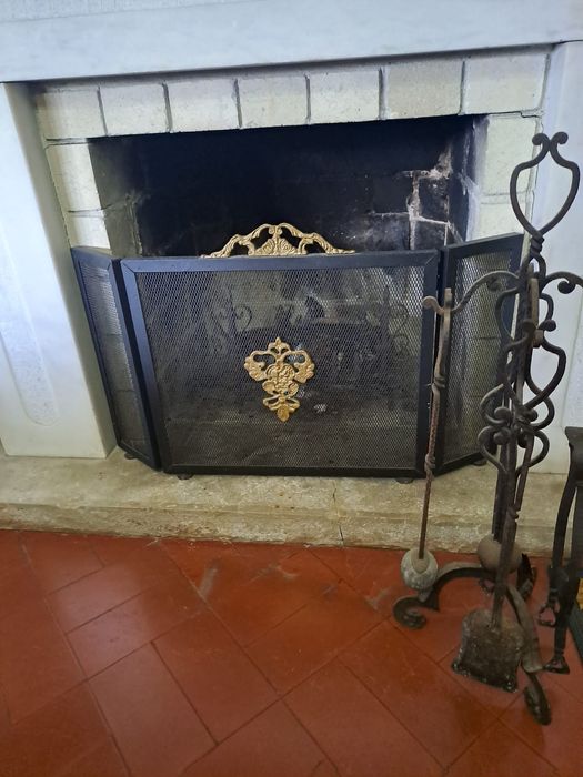 Conjunto para lareira 3 peças