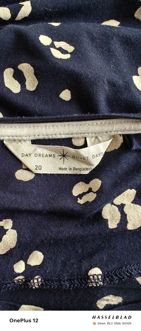 Piżama góra bluzka od piżamy plus size 48 50