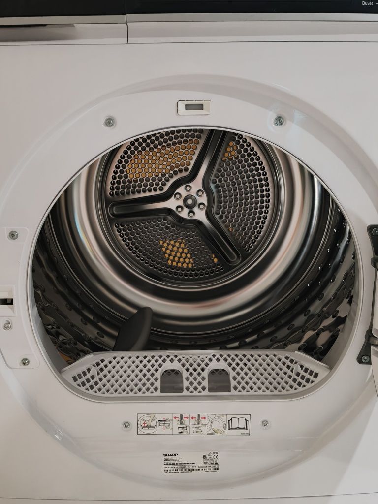 Máquina de secar sharp 8kg bomba de calor