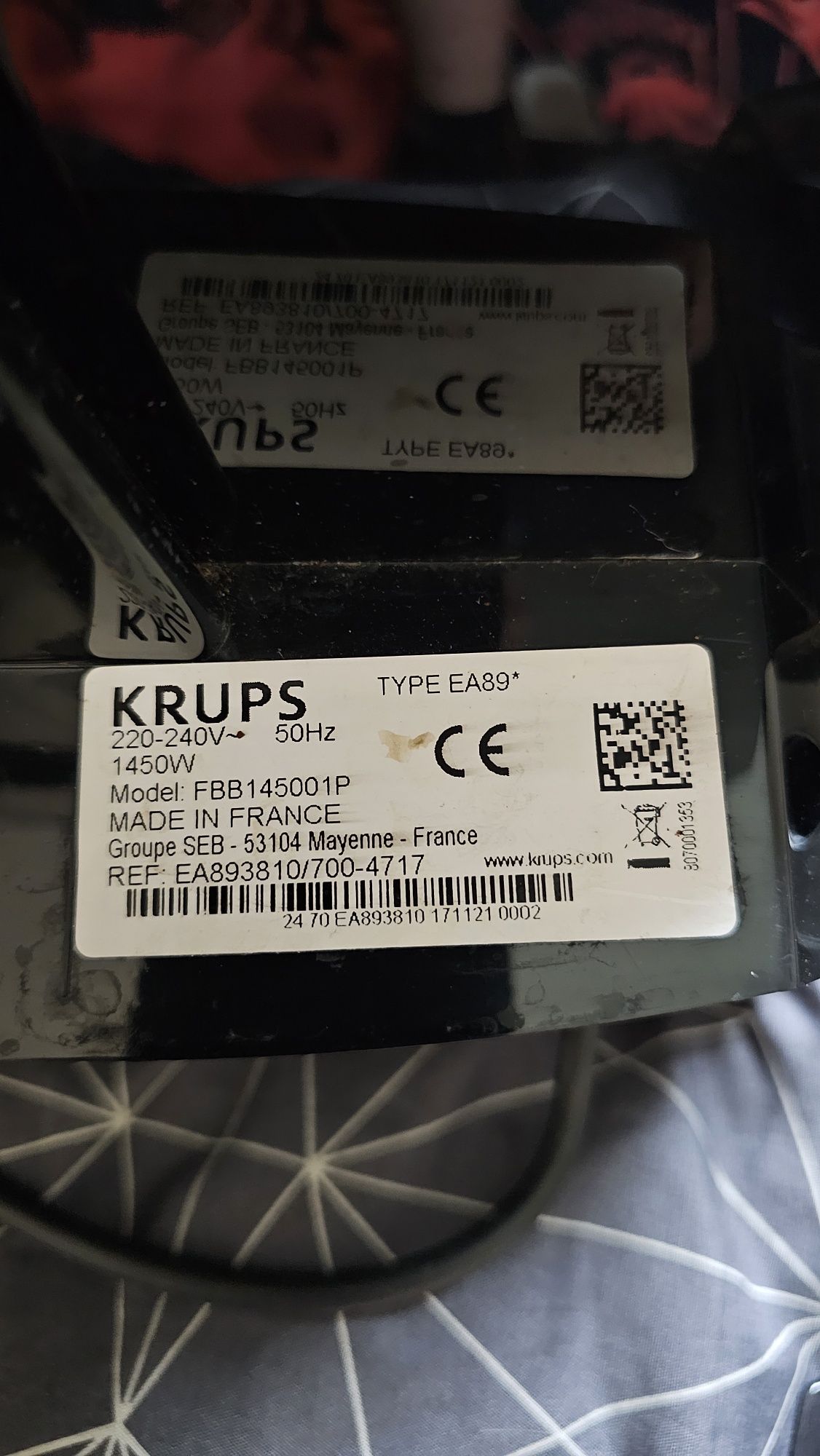 Ekspres do kawy KRUPS Evidence EA8938, bluetooth.