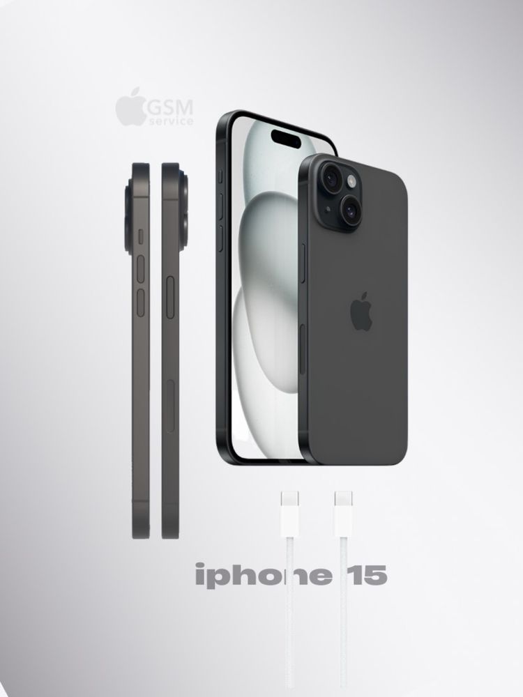 iPhone 15 | Black 128gb New