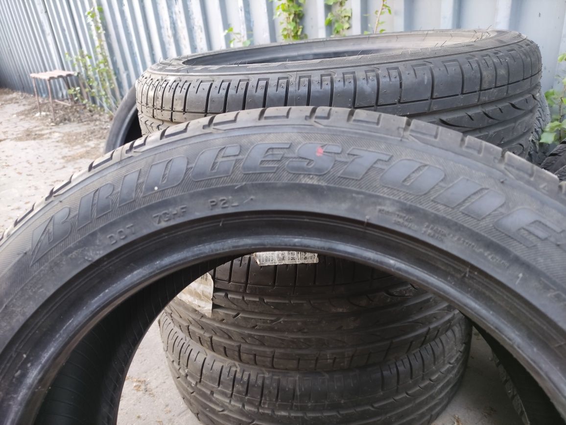 205/55R17 Bridgestone cztery opony letnie 7.5mm