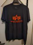 T-shirt/koszulka z krótkim rękawem, Alpha Industries, czarna, r. L