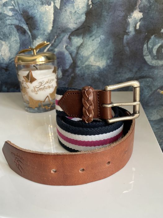 Nowy oryginalny pasek skórzany Tommy Hilfiger Denim rozmiar 85