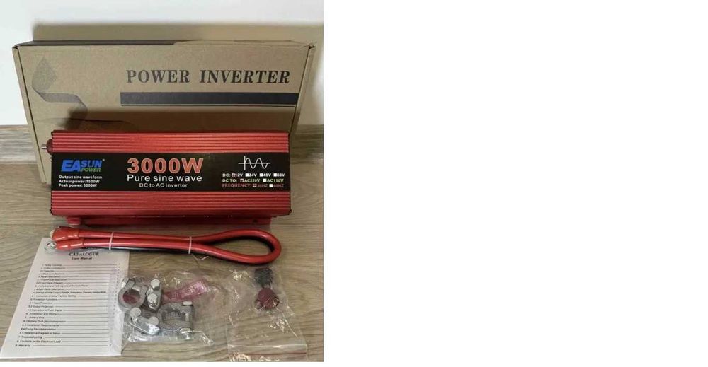 Інвертор  з чистим синусом EASUN 3000 Вт