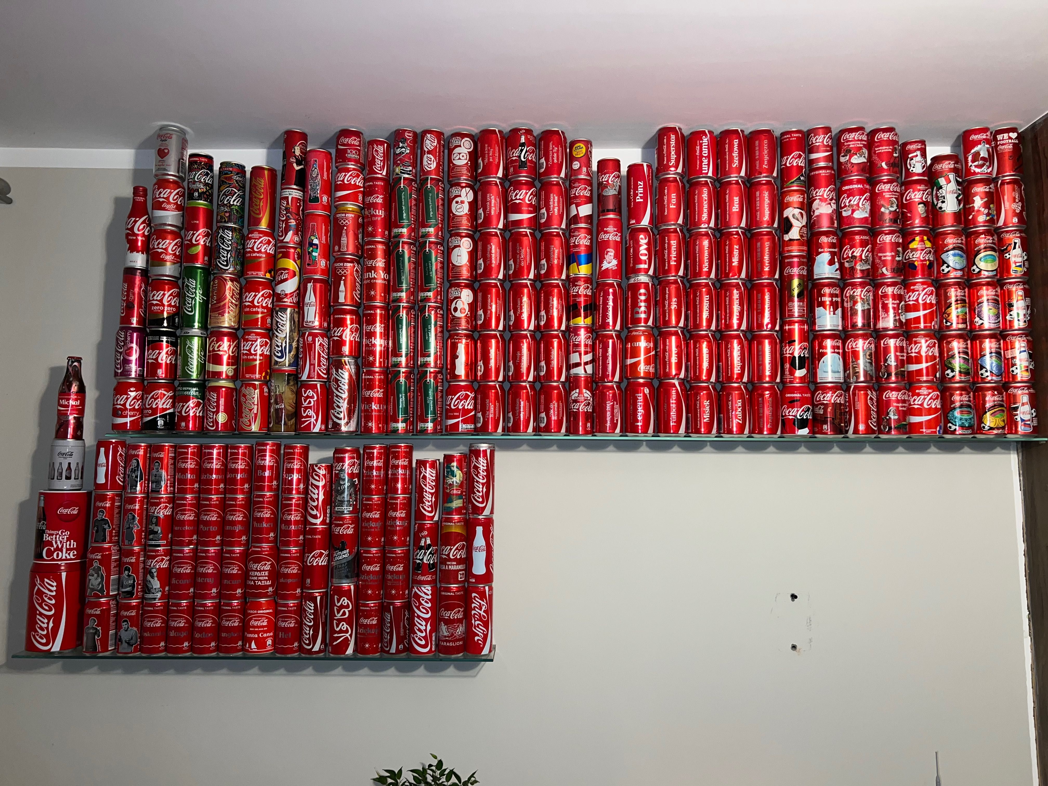 Coca-cola kolekcja puszek