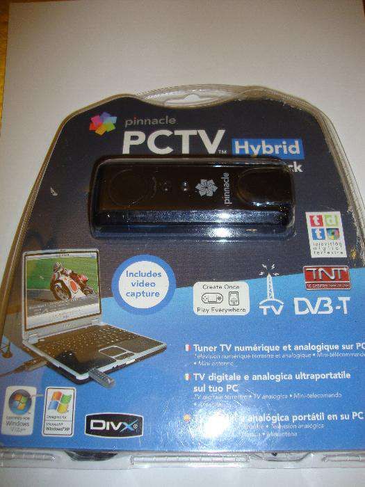 OPORTUNIDADE - Placa TV Híbrida PCTV 330e USB (TDT + Analógica)