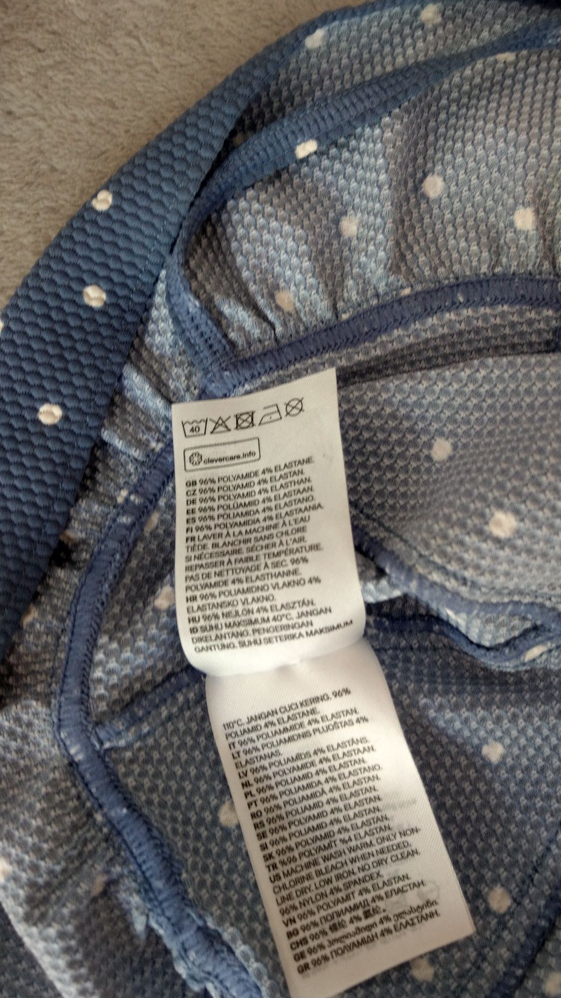 Kapelusz dziewczęcy roz 86 /92 H&M