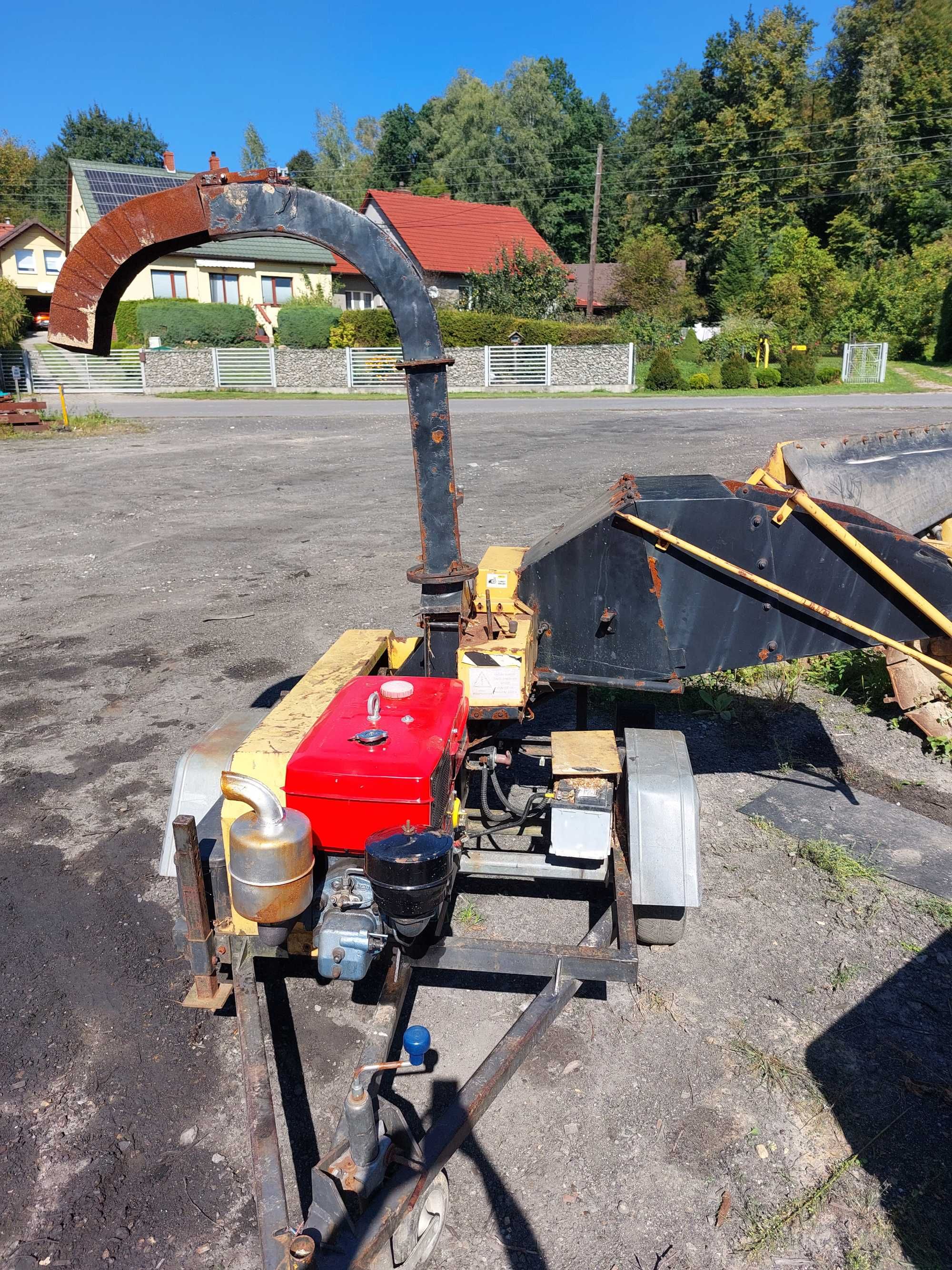 Rębak do gałęzi WC8 DIESEL 24HP