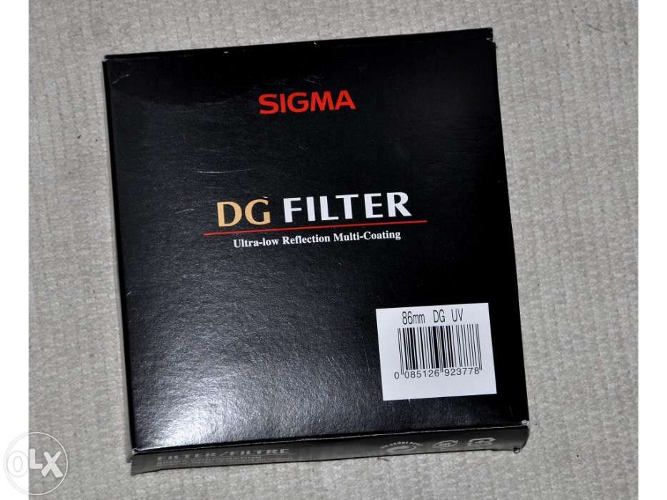 Filtro Sigma 86mm