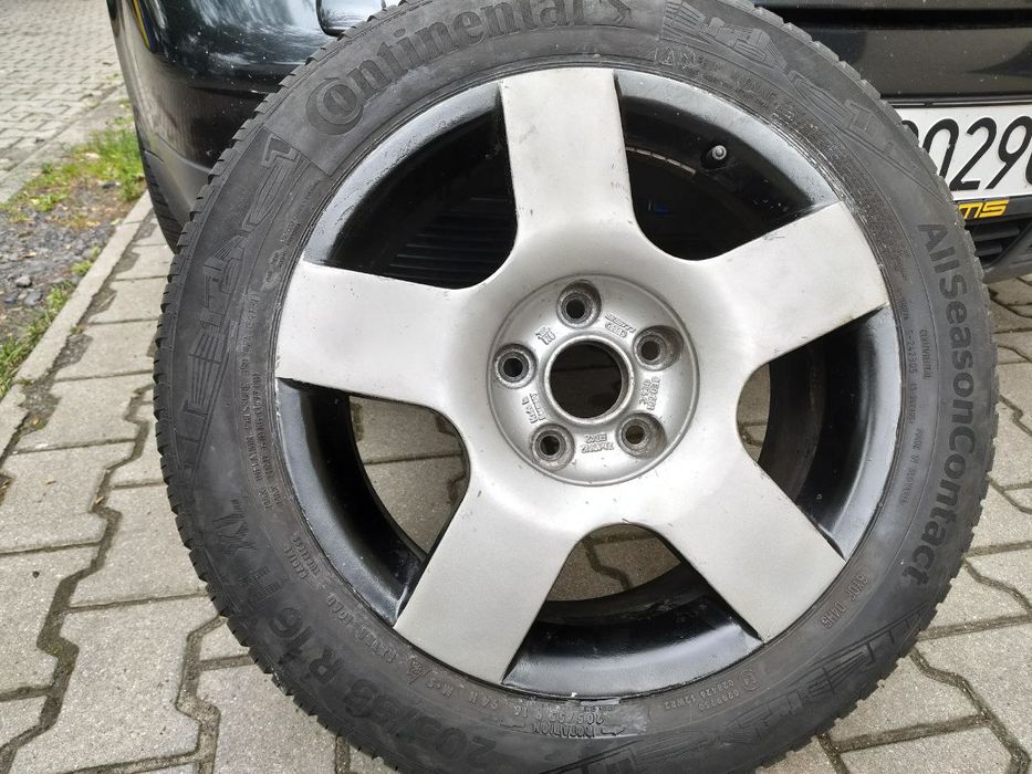 Koła 16" alufelgi 5x112 na oponach zimowychmi