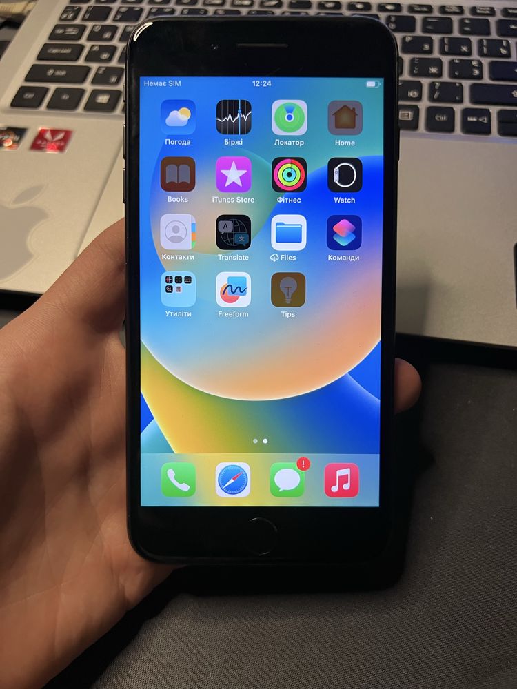 iPhone 8 plus 64gb black 8 плсю+ neverlock