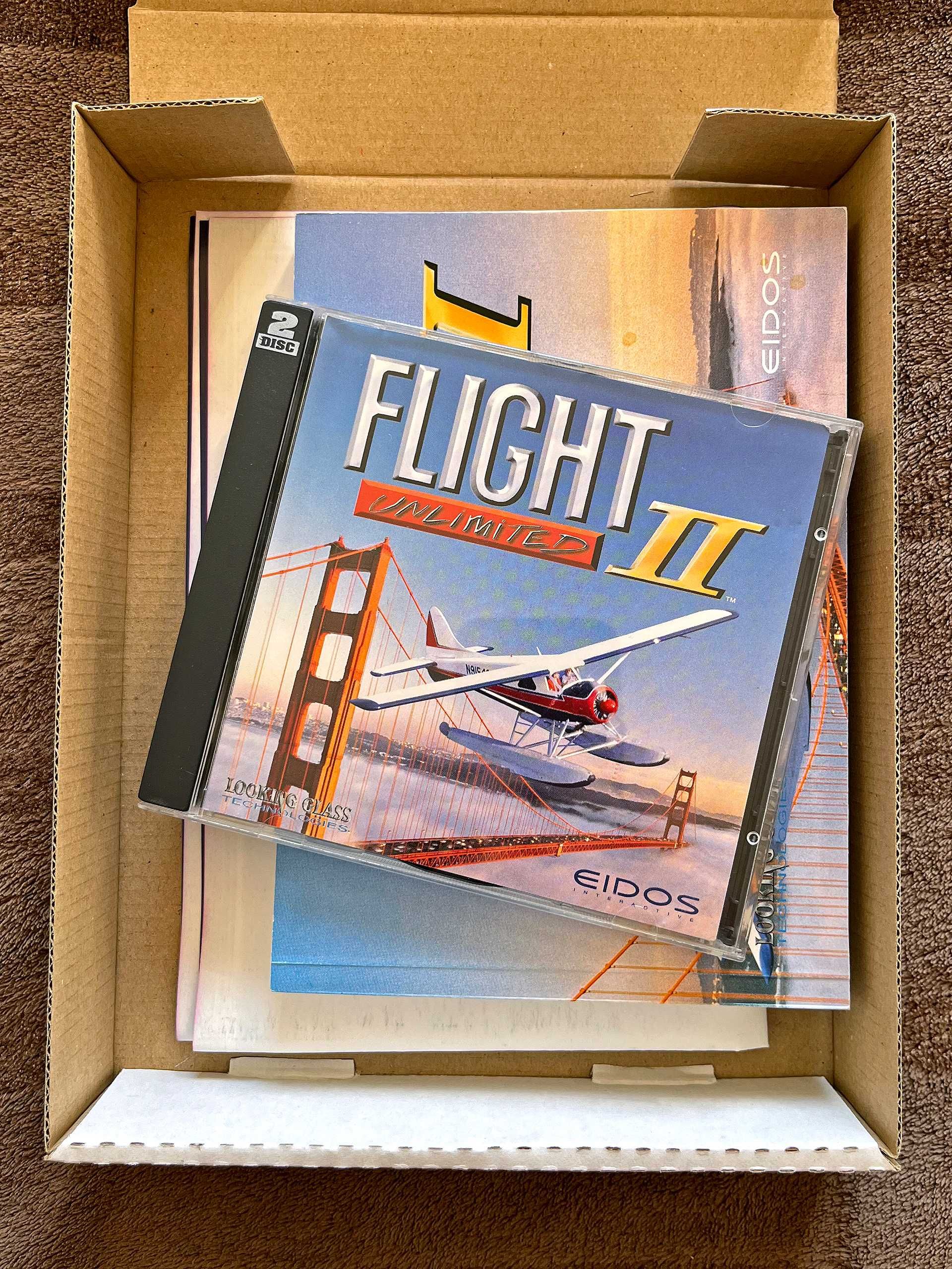 FLIGHT UNLIMITED II - 1997 - PC CD - Big Box - Wydanie Polskie / PL