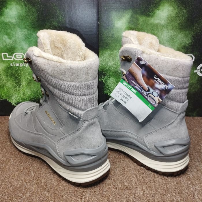 37,5,39,5,40,42. Жіночі зимові чобітки Lowa Calceta II GTX Gray