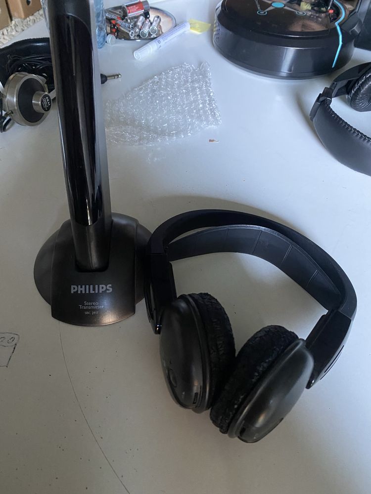 Słuchawki bezprzewodowe philips sbc 3917