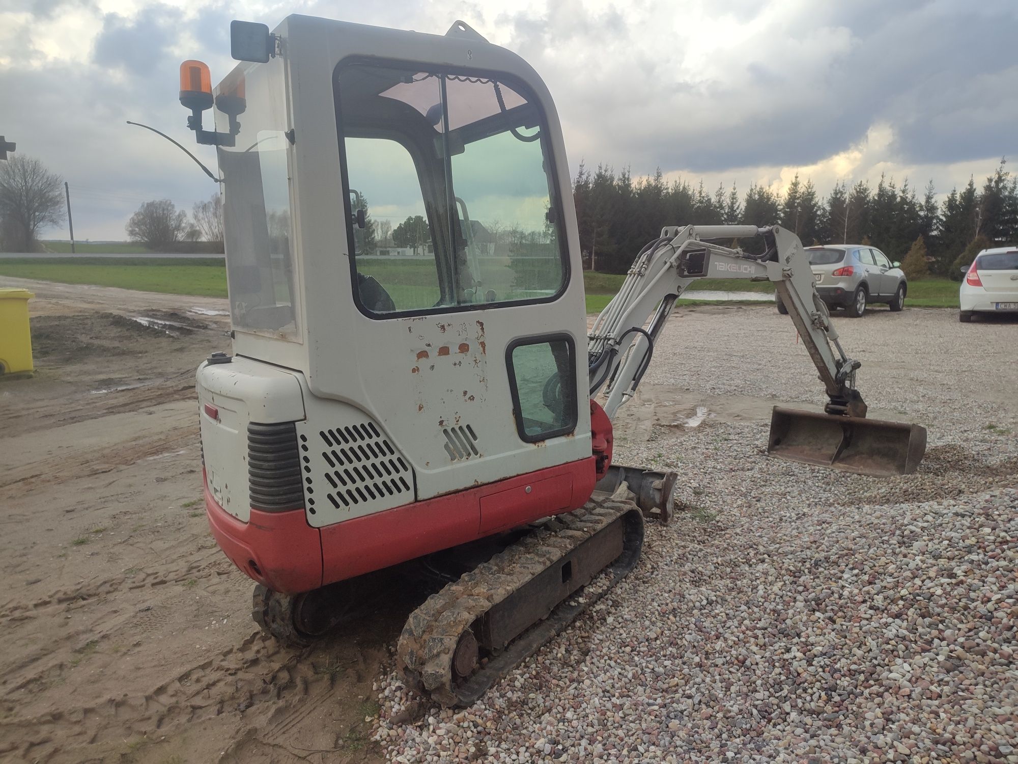 Mini koparka TAKEUCHI TB016 koparka gąsienicowa stan bardzo dobry