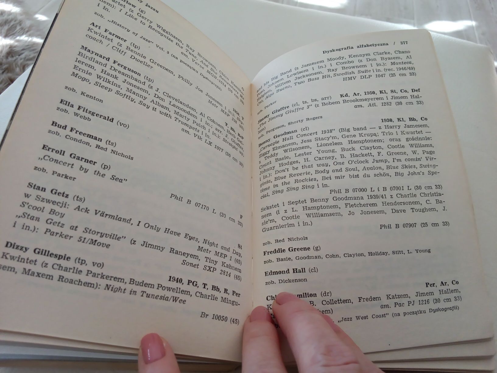 Joachim Ernst Berendt Wszystko o jazzie mały leksykon PWM 1959 Unikat!