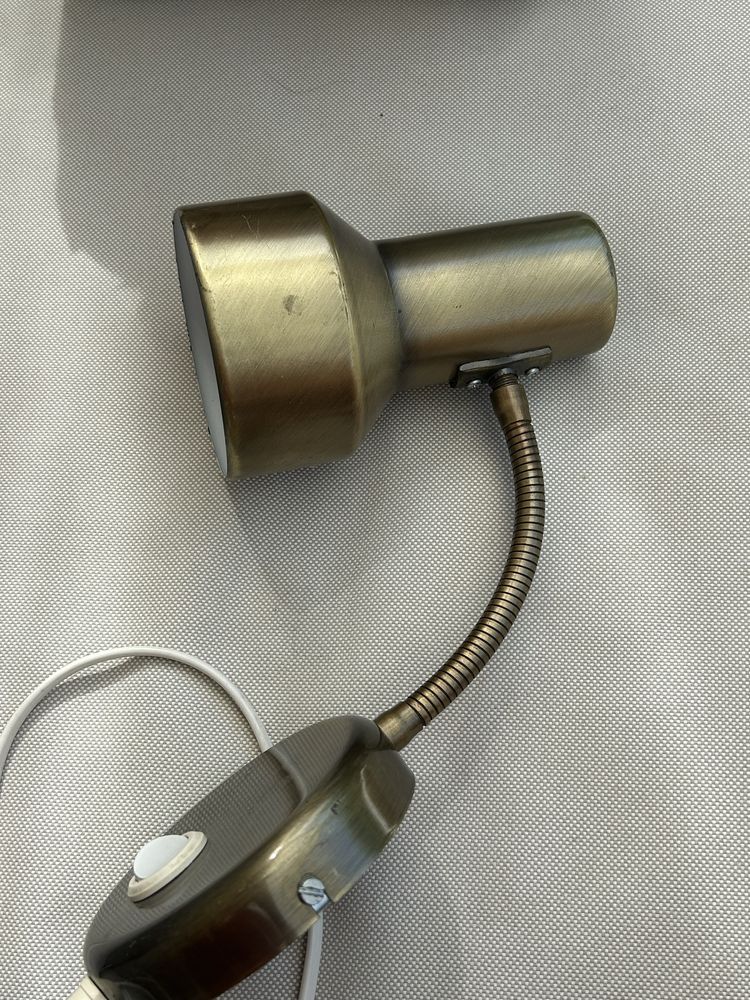 Lampka kinkiet metalowa