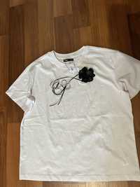 Белая футболка размер L