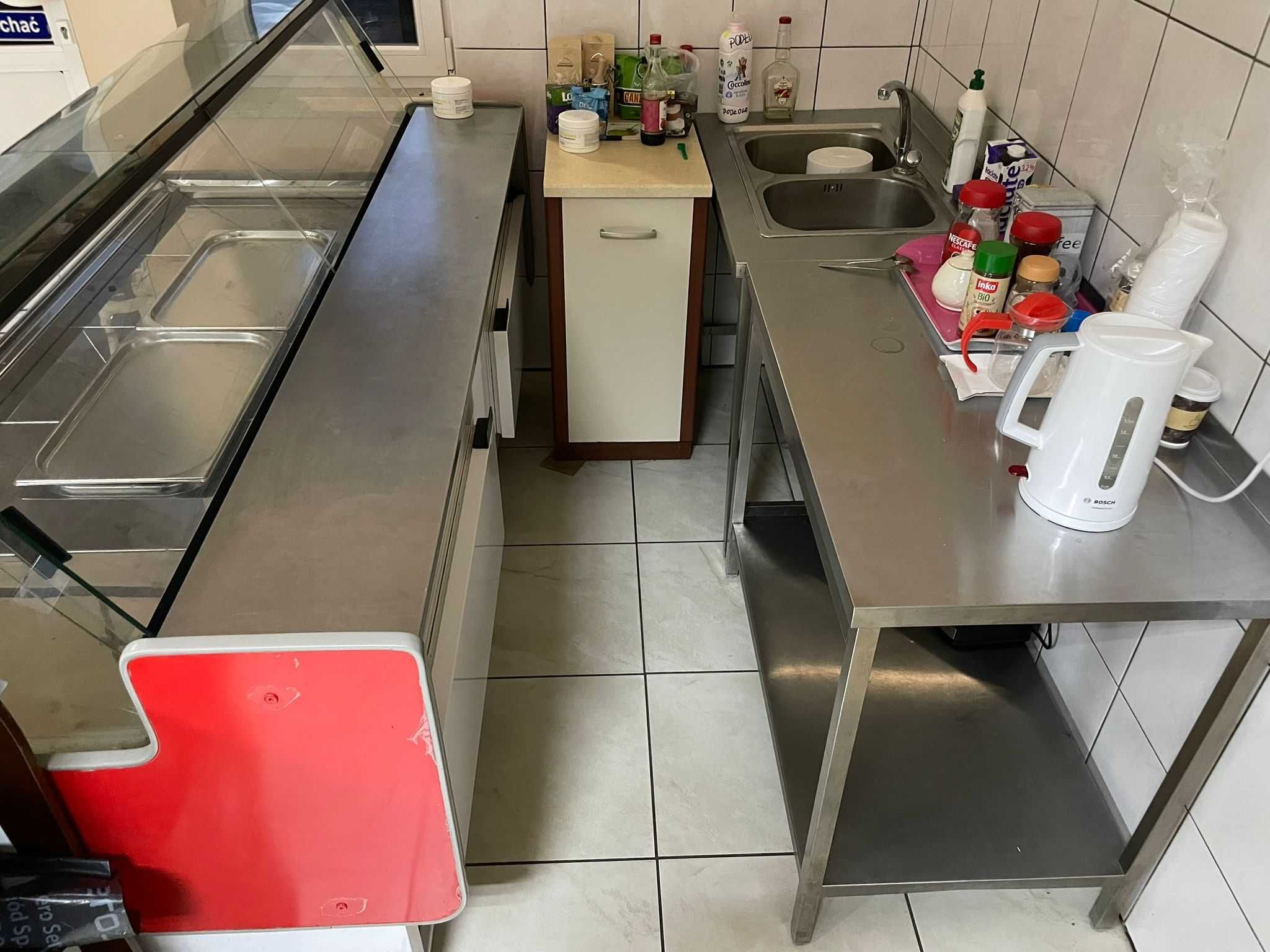 Wyposażenie sklepu spożywczego, stan bardzo dobry