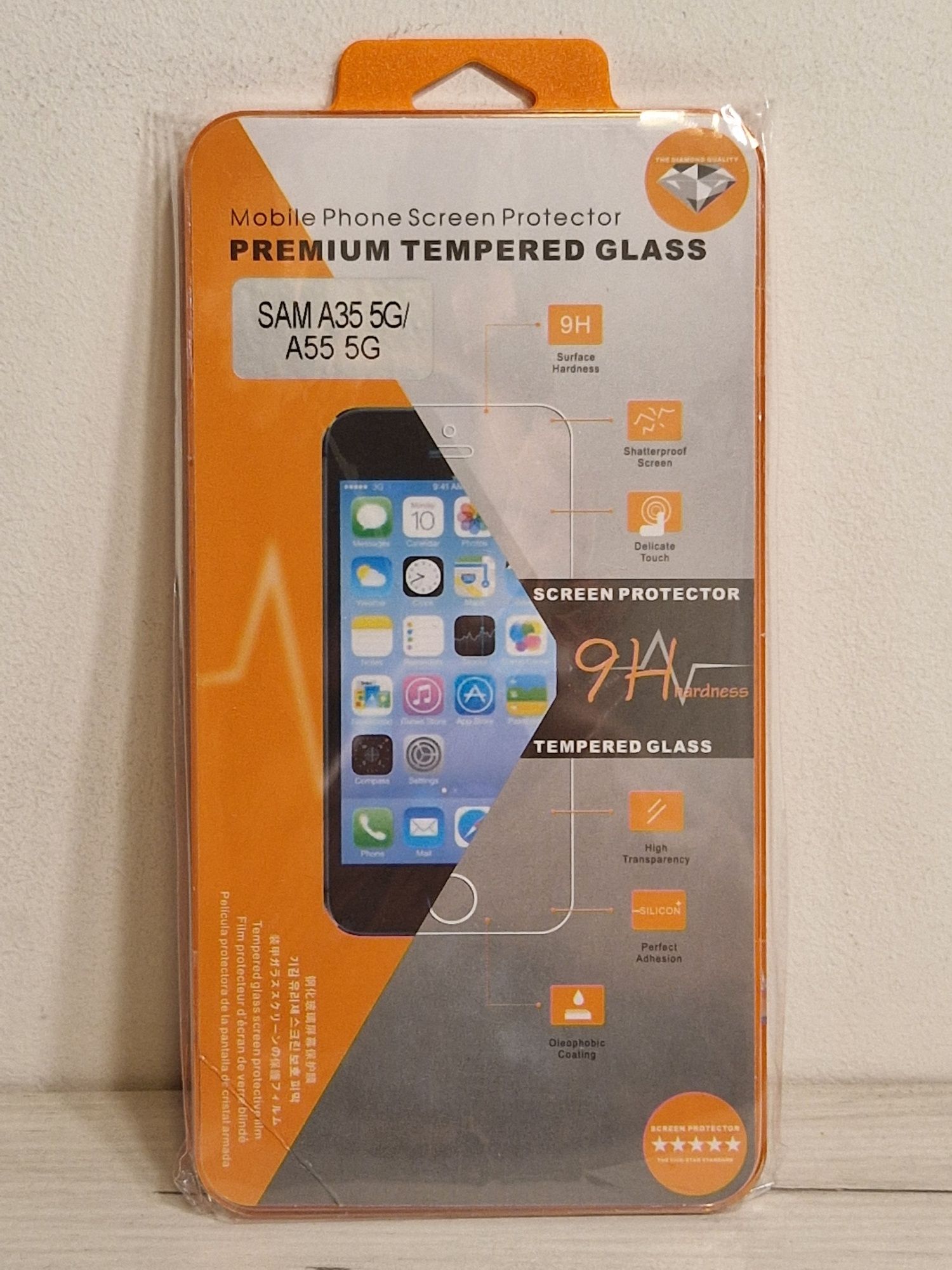 Hartowane szkło Orange do SAMSUNG GALAXY A35 5G/A55 5G