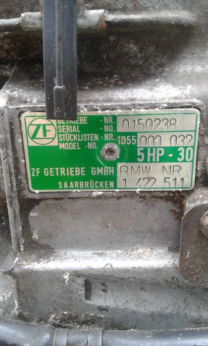 автоматична коробка передач. акпп бмв 7 е38 750і