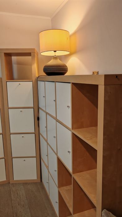 Zestaw IKEA Kallax, Szafka, regał, komoda, witryna ( BEZ SŁUPKA)