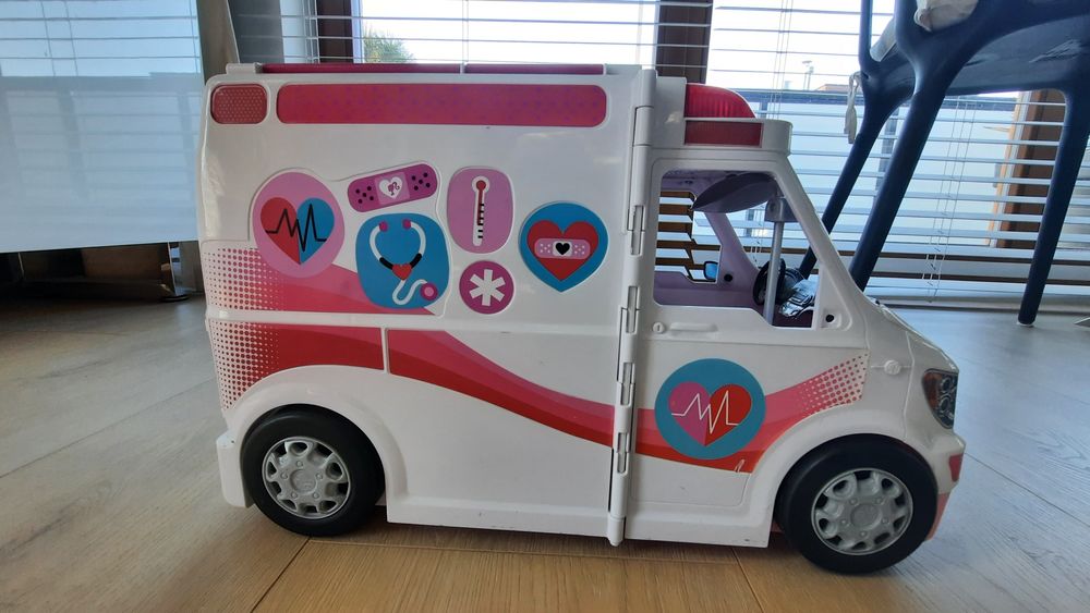 Oryginalna karetka Barbie samochód dla lalek