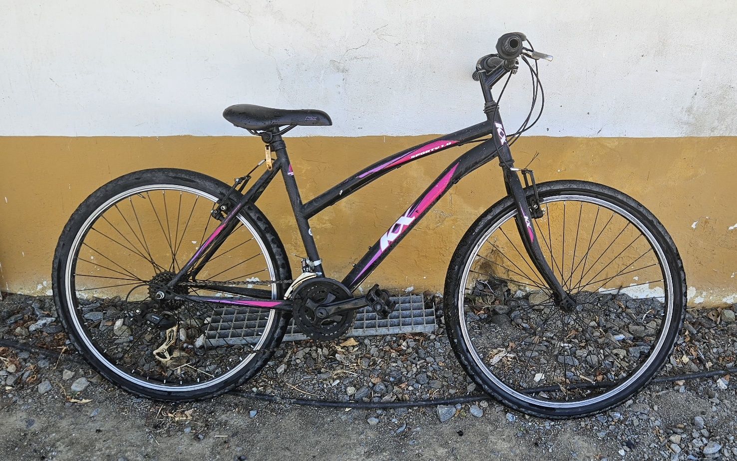 Bicicleta com manete