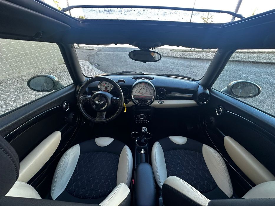 Mini cooper D tecto panorâmico