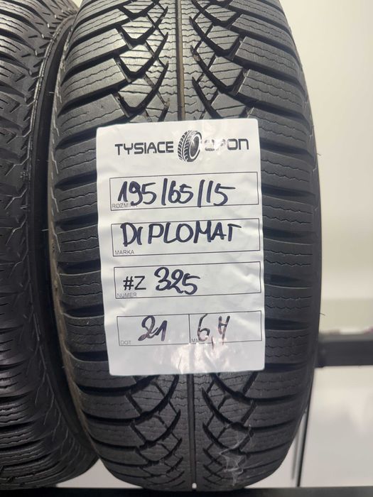Opony Zimowe 195/65/15 Diplomat WinterST Komplet #Z325