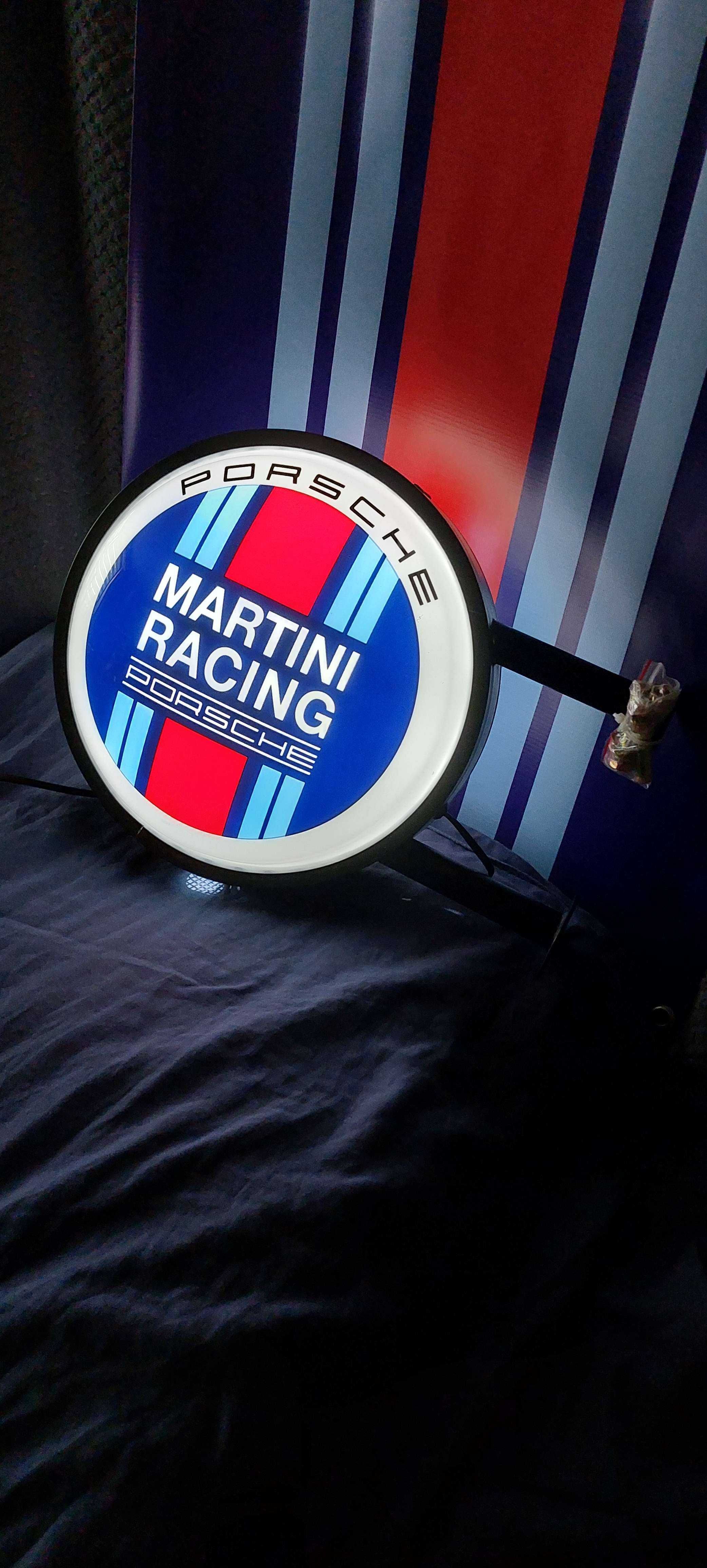 Reklama, kaseton, baner , lampa, podświetlane logo Martini