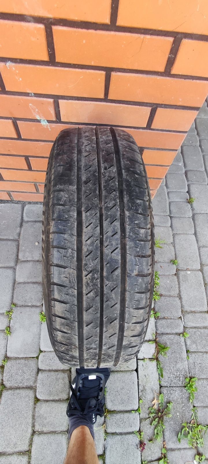 Продам диск  з резиною R15 185/65на Форд.