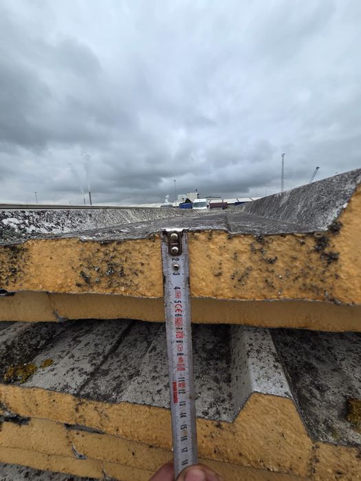 Płyta warstwowa obornicka PIR dachowa gr 45mm dł 12.25m 735m2
