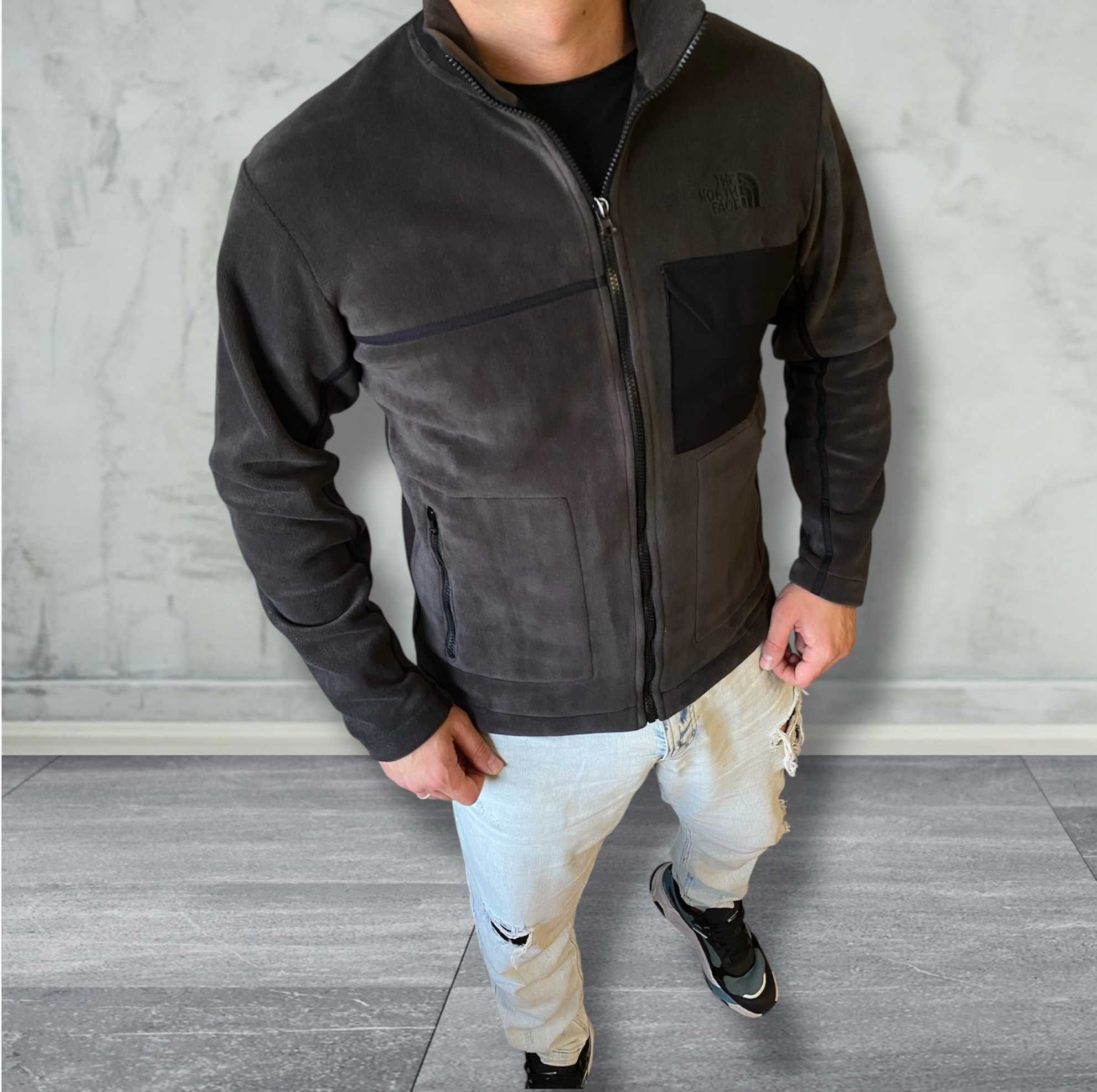 Чоловіча флісова куртка The North Face графіт