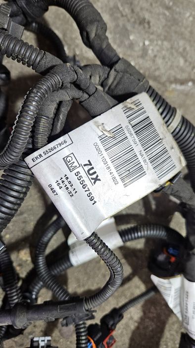 Instalacja wiązka silnika A20DTH 2.0 cdti opel astra j IV 4 automat