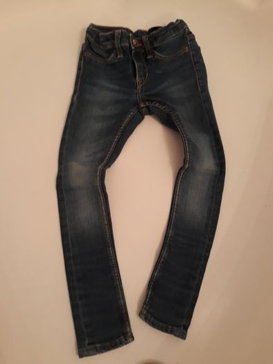 Spodnie jeansy h&m r. 104, 3-4 latka