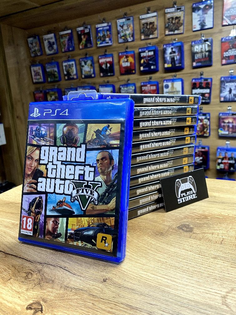 Гра Grand Theft Auto V для PlayStation 4