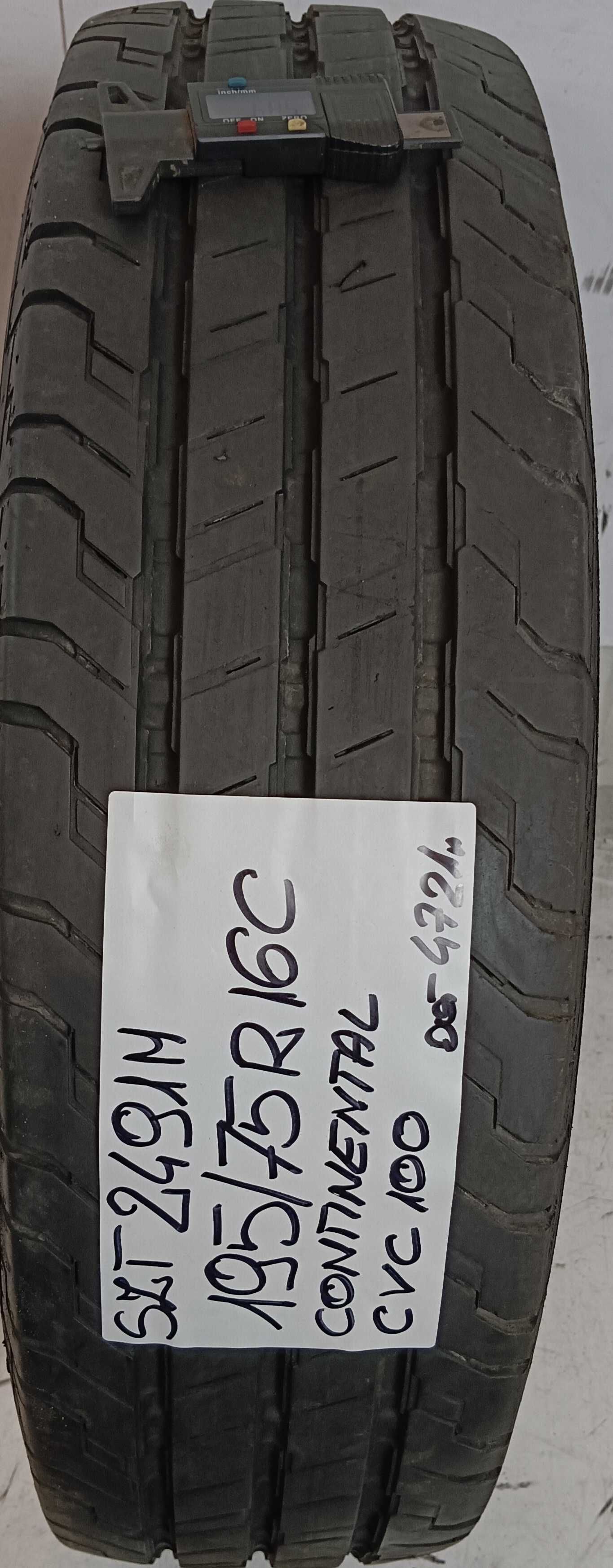 Szt2491M Sztuka 195/75R16C Continental CVC100 dot.4721