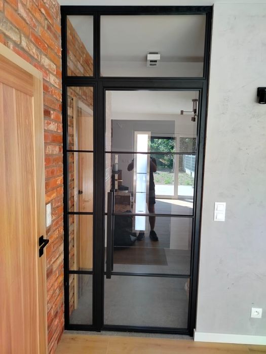 Drzwi loftowe stalowe